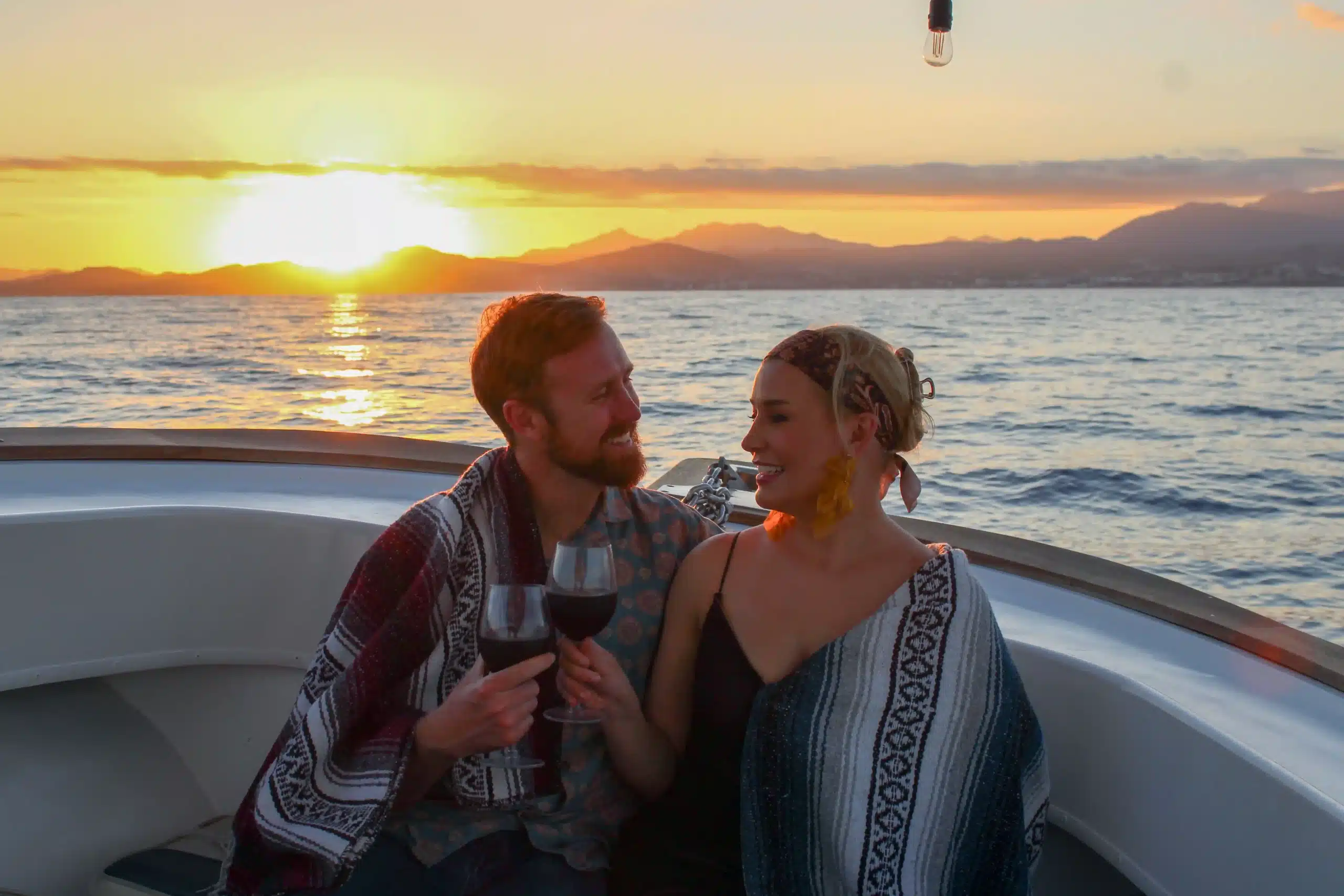Romantic sunset cruise from Hotel El Ganzo aboard Super Salty