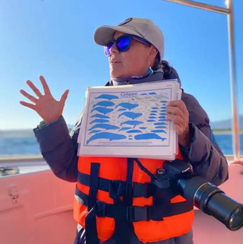 Marine biologist guide Best Whale Watching Los Cabos Mexico